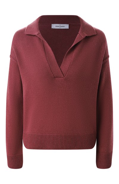 Женский пуловер из шерсти и вискозы GRAN SASSO, арт. 13271/12822
