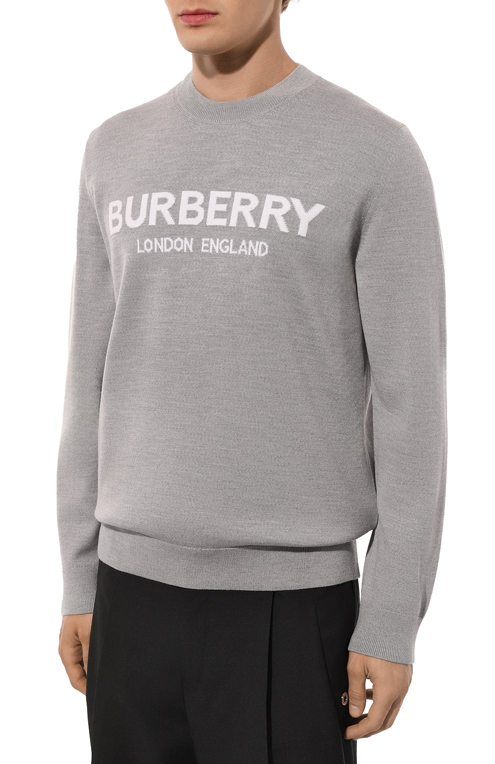 Шерстяной джемпер BURBERRY, арт. 8054897, фото 3