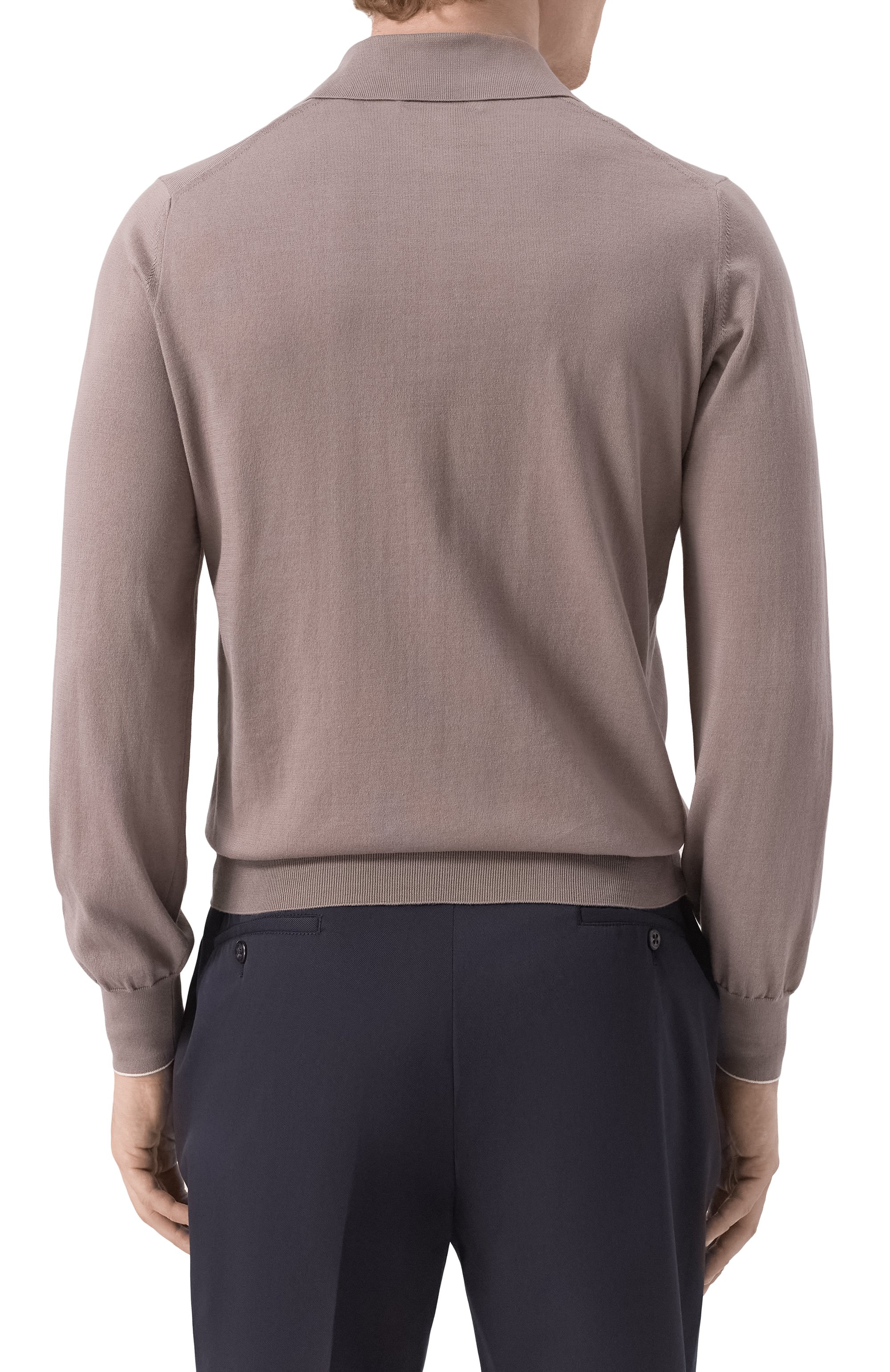 Хлопковое поло BRUNELLO CUCINELLI, арт. M29800135, фото 4