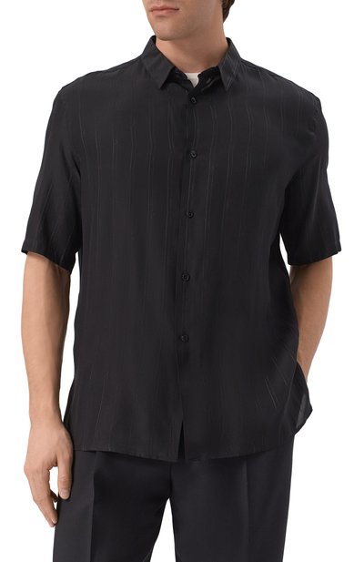 Шелковая руба�шка SAINT LAURENT, арт. 601070/Y6H39, фото 3