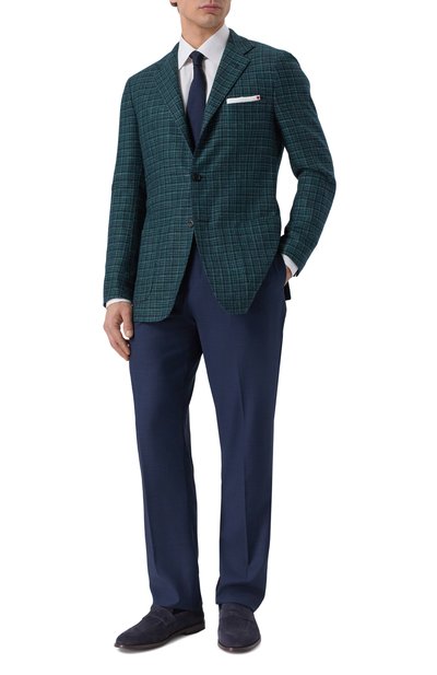 Пиджак из кашемира и шерсти KITON, арт. UG81K0116G28, фото 3