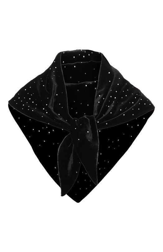 Бархатный платок Emporio Armani 635290/4F362 Чёрный 635290/4F362