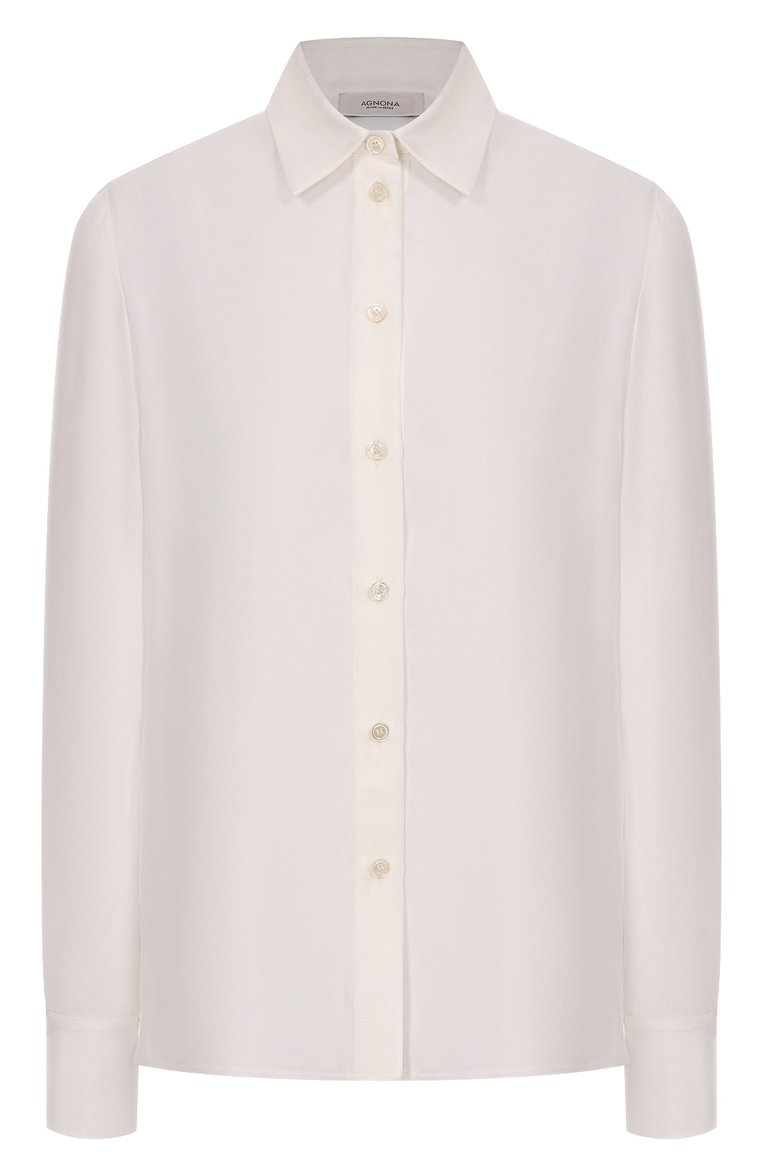 Шелковая рубашка AGNONA, арт. TD0802S Y/U4010, фото 1