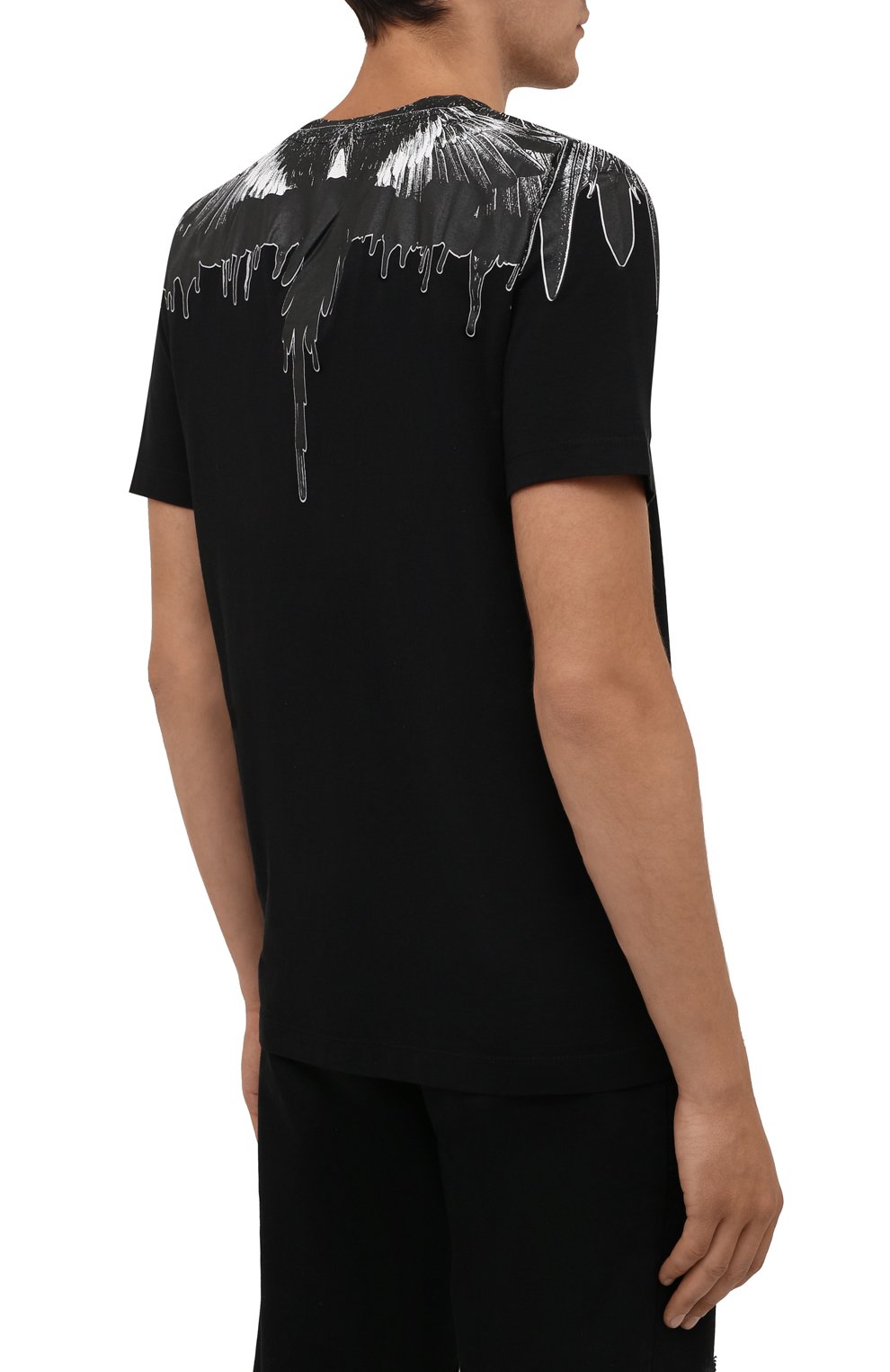 Хлопковая футболка MARCELO BURLON, арт. CMAA018F21JER004, фото 4