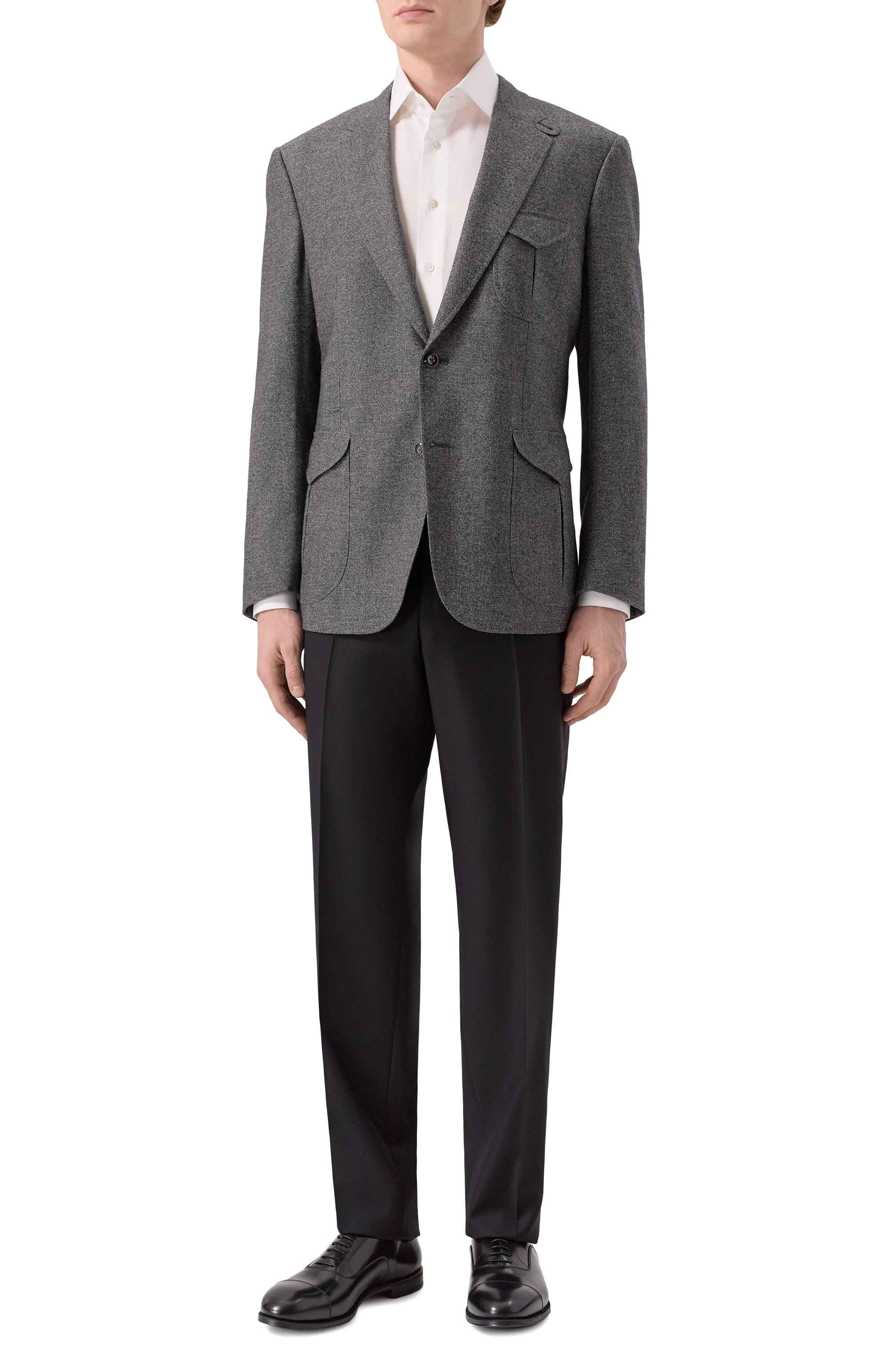 Шерстяной пиджак STEFANO RICCI, арт. S1RF432SH3/W0002I, фото 2