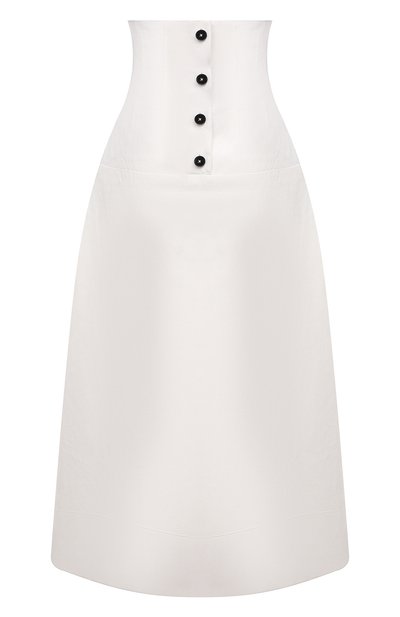 Женская льняная юбка JIL SANDER, арт. JSWS355975-WS320700