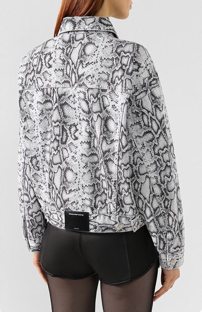 Джинсовая куртка ALEXANDER WANG, арт. 4D992428BZ, фото 4