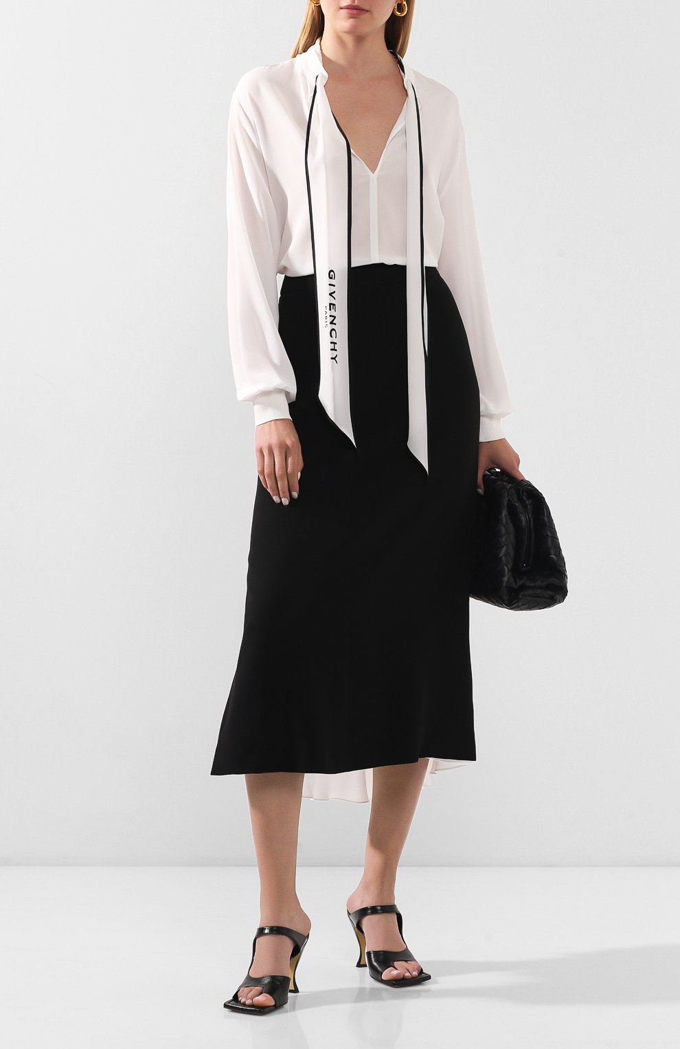 Шелковая блузка GIVENCHY, арт. BW60FG12EH, фото 2