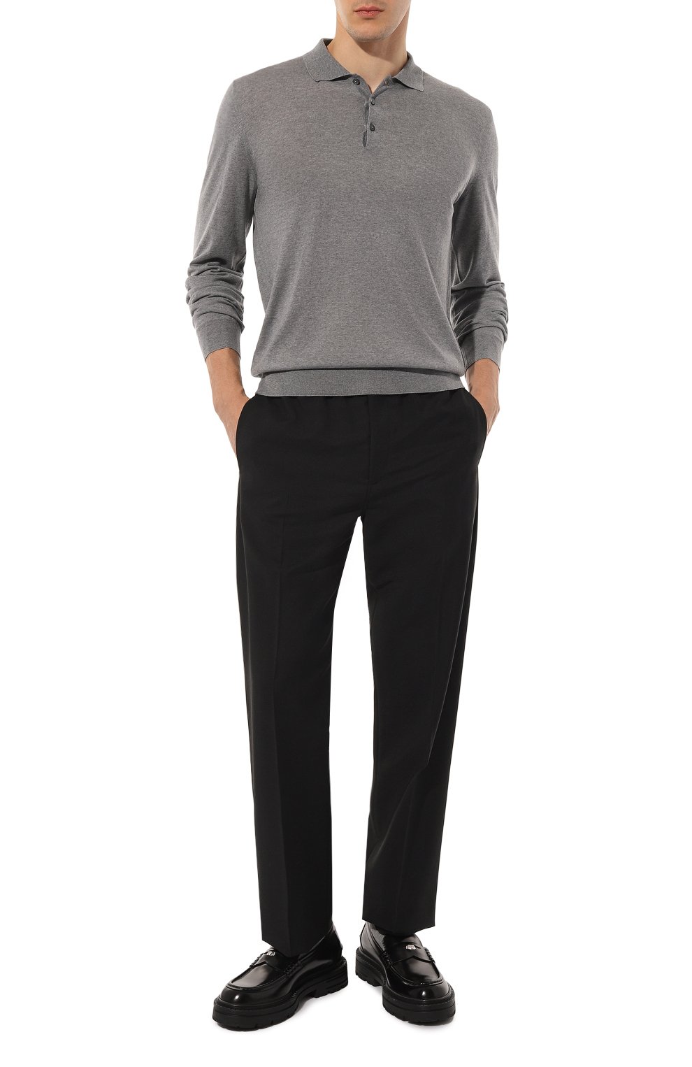 Шерстяное поло CORNELIANI, арт. 94M529-9425126, фото 2
