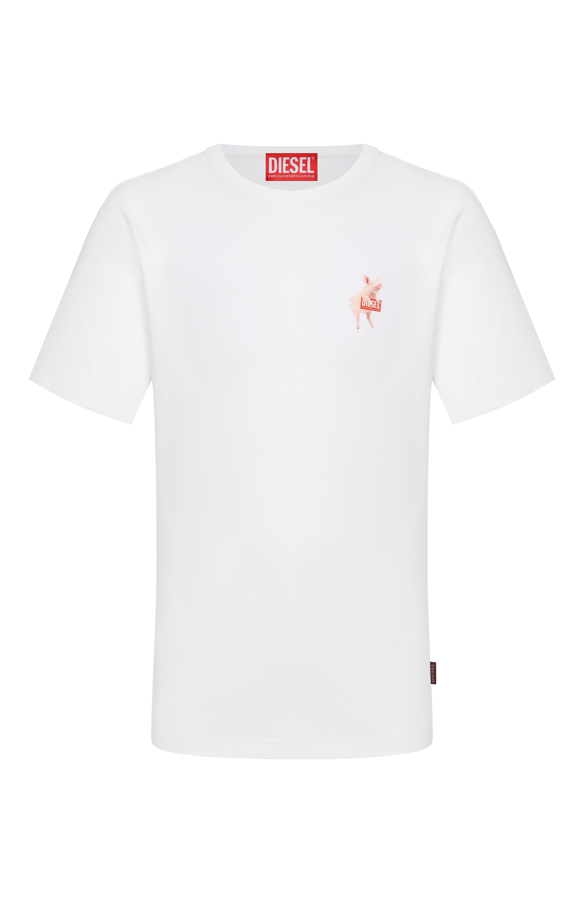 Хлопковая футболка DIESEL, арт. A22005/0PLAT, фото 1