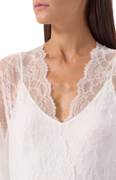 Шелковый халат C.ALLA, арт. CL0280 VE, фото 5