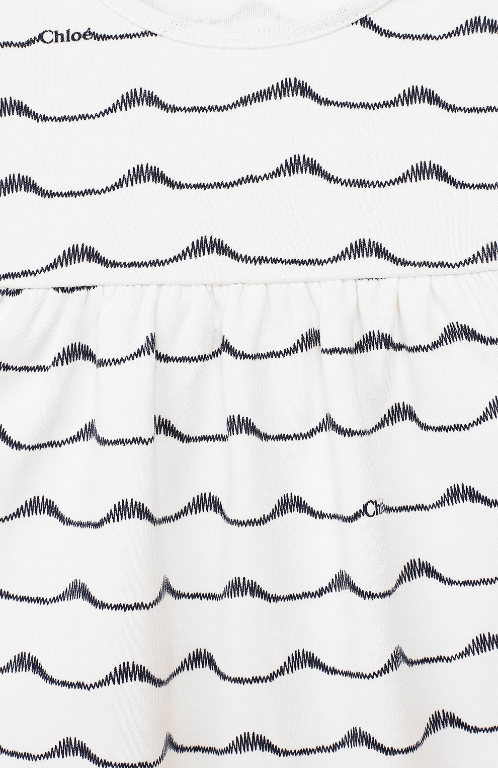 Платье CHLOÉ темно-синего цвета по цене 8300 руб., арт. C02252, фото 3 Платье CHLOÉ, арт. C02252, фото 3