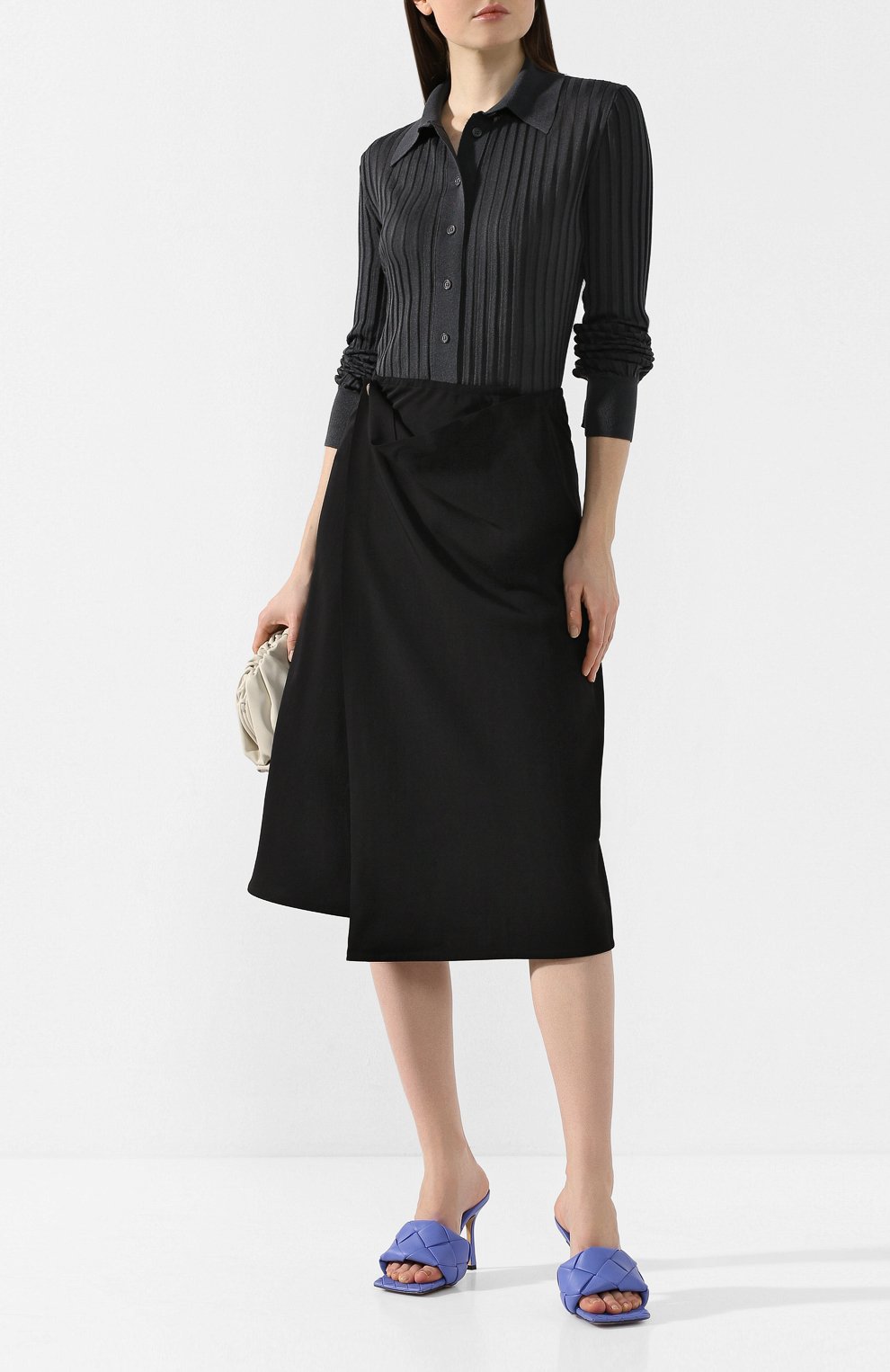 Кожаные мюли BOTTEGA VENETA, арт. 608854/VBSS0, фото 2