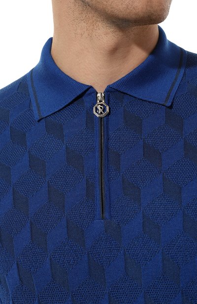 Поло из шерсти и шелка STEFANO RICCI, арт. KE08001P30/E23371, фото 5