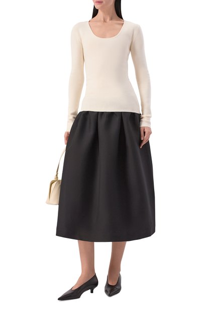 Юбка из шерсти и шелка TOTEME, арт. 261-WRB0389-FB0567, фото 2