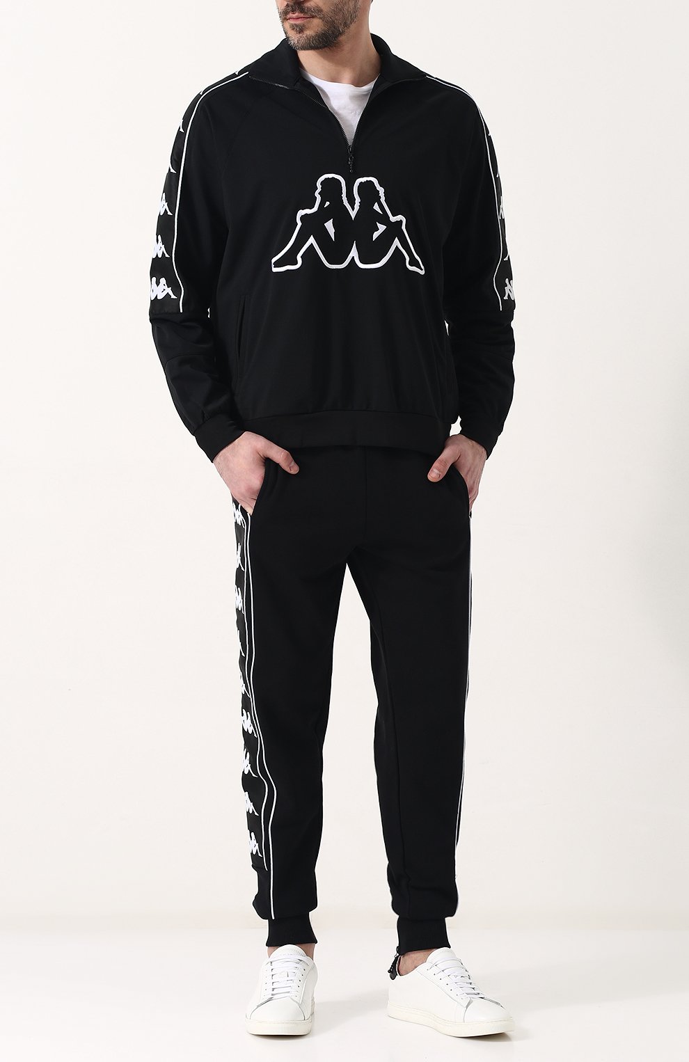 Хлопковые джоггеры с карманами KAPPA KONTROL, арт. 303XEC0, фото 2