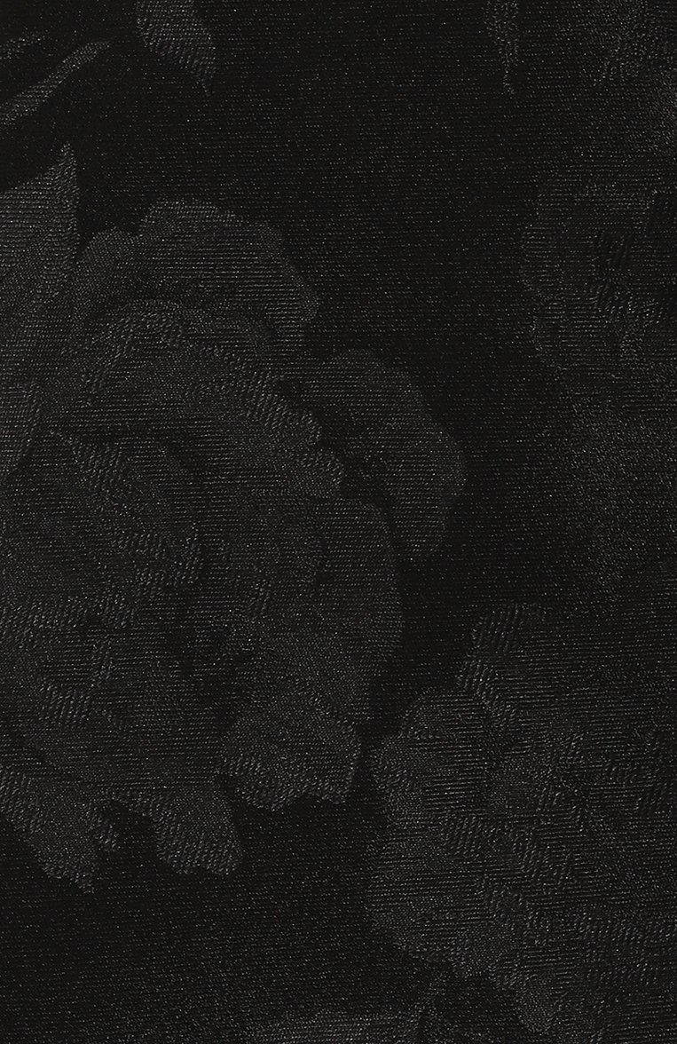 Мужской шелковый галстук DOLCE & GABBANA черного цвета, арт. GT147E/G0JRD | Фото 4 (Материал: Текстиль, Шелк; Нос: Не проставлено; Принт: С принтом)