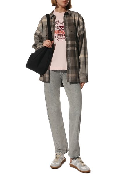 Хлопковая футболка KENZO, арт. FC52TS9124Y0, фото 2