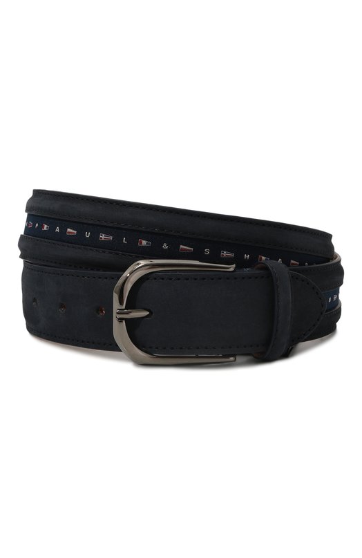 Замшевый ремень Paul&Shark 14316021 Синий 14316021