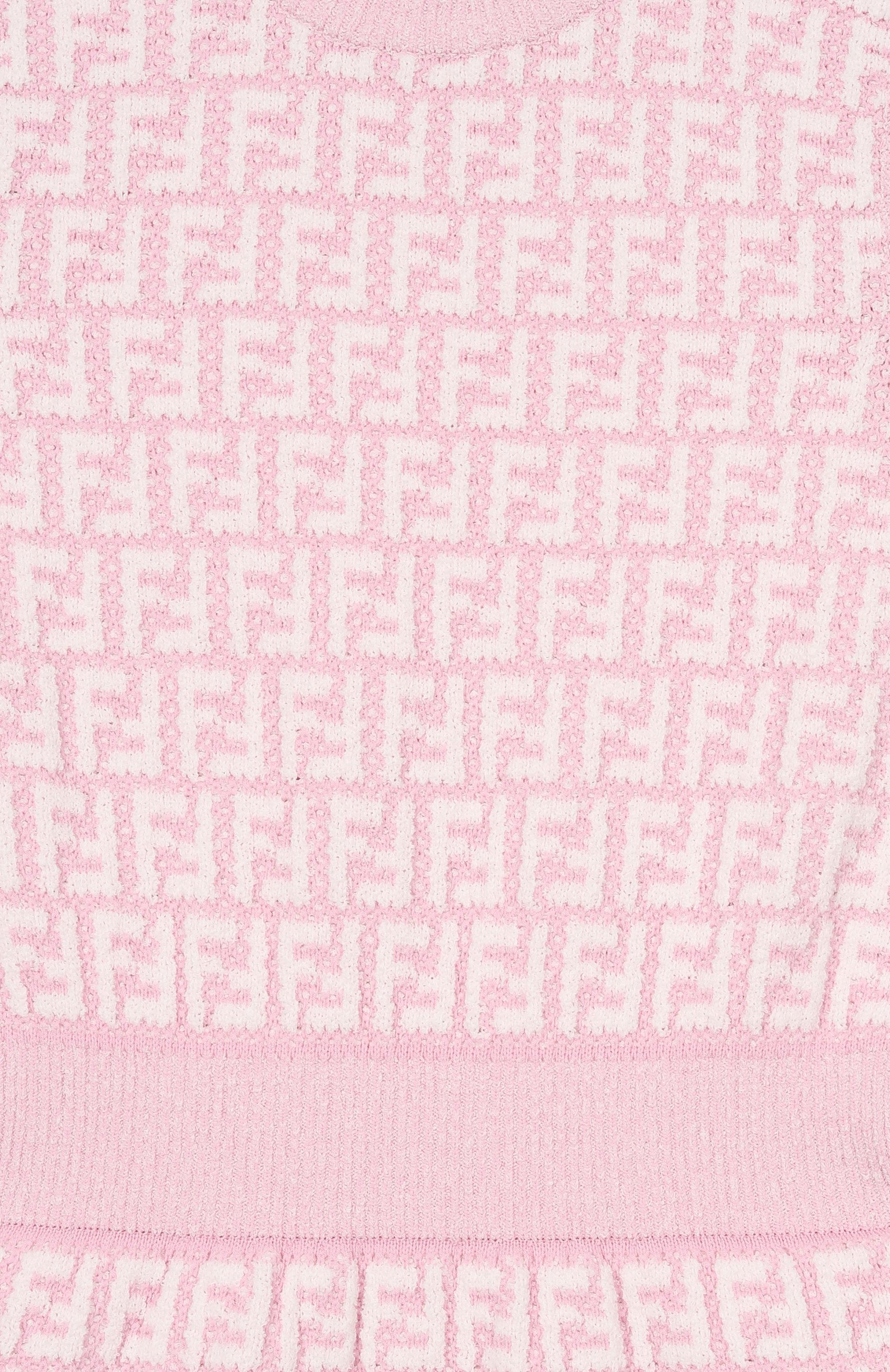 Платье из хлопка и вискозы FENDI, арт. JFG237/AVW7_001, фото 3