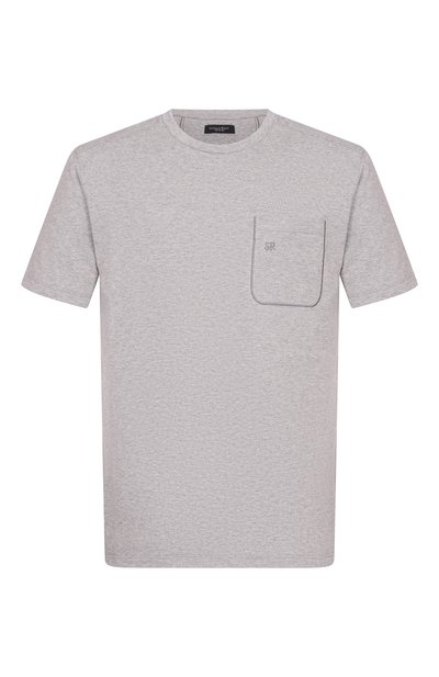 Мужская хлопковая футболка STEFANO RICCI, арт. MNH6104990/803C0