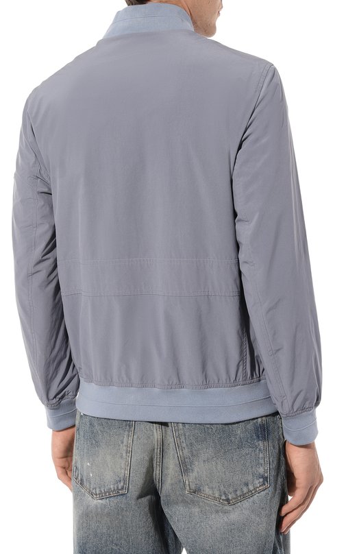 Бомбер Brunello Cucinelli MD4796496 Голубой  MD4796496 Фото 4
