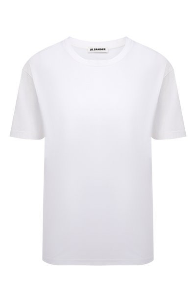 Женская хлопковая футболка JIL SANDER, арт. JSPS705002-WS247608