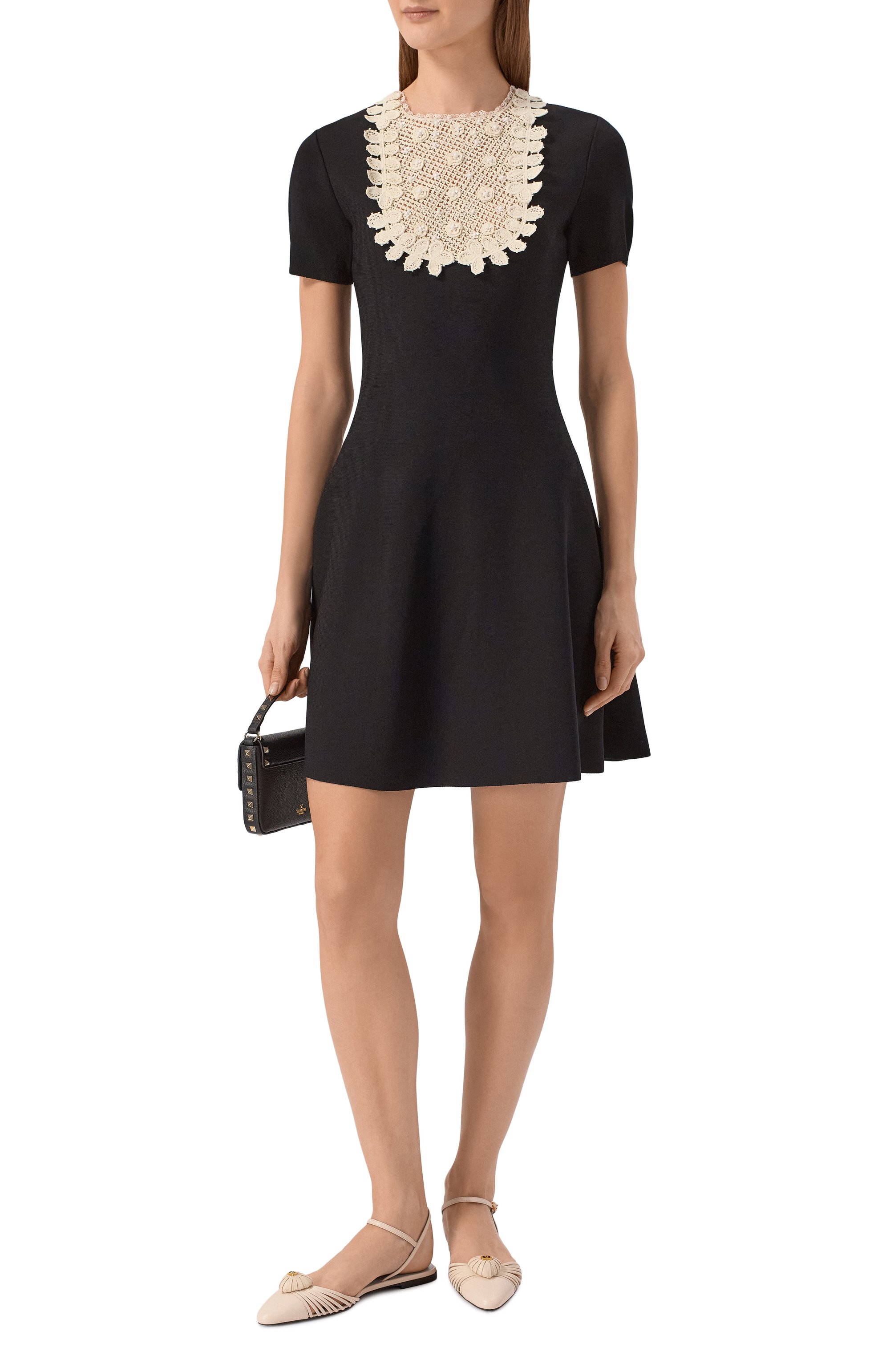 Кожаные балетки coeur royal VALENTINO, арт. 8W2S0LX5/DMD, фото 3