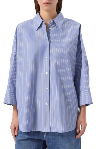 Хлопковая рубашка WEEKEND MAX MARA, арт. ZAV0RRA, фото 3