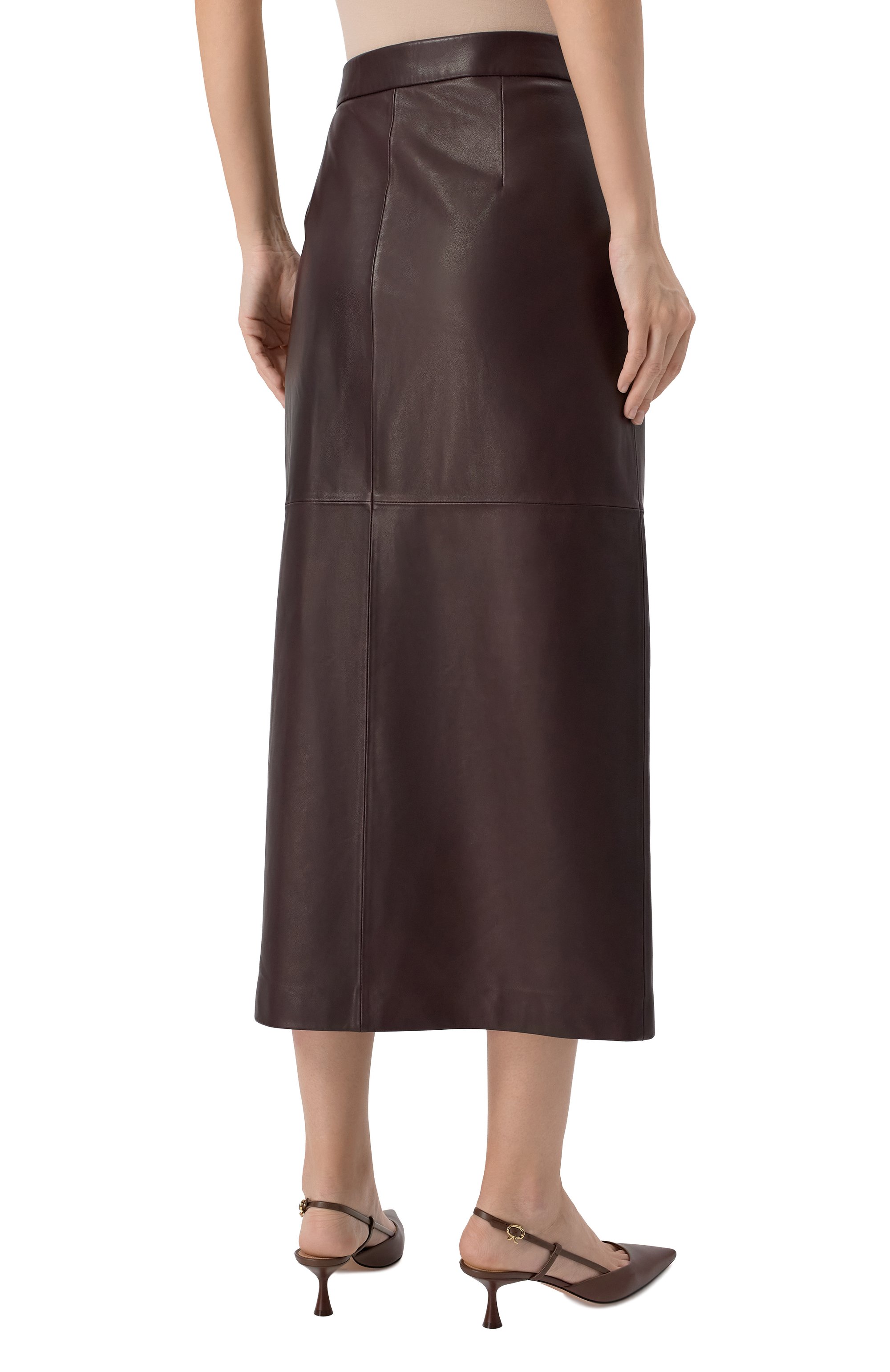 Кожаная юбка MVST, арт. 23177/36-44, фото 4