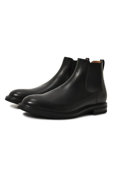 Мужские кожаные челси W.GIBBS, арт. 0105006/VIT.0ASI