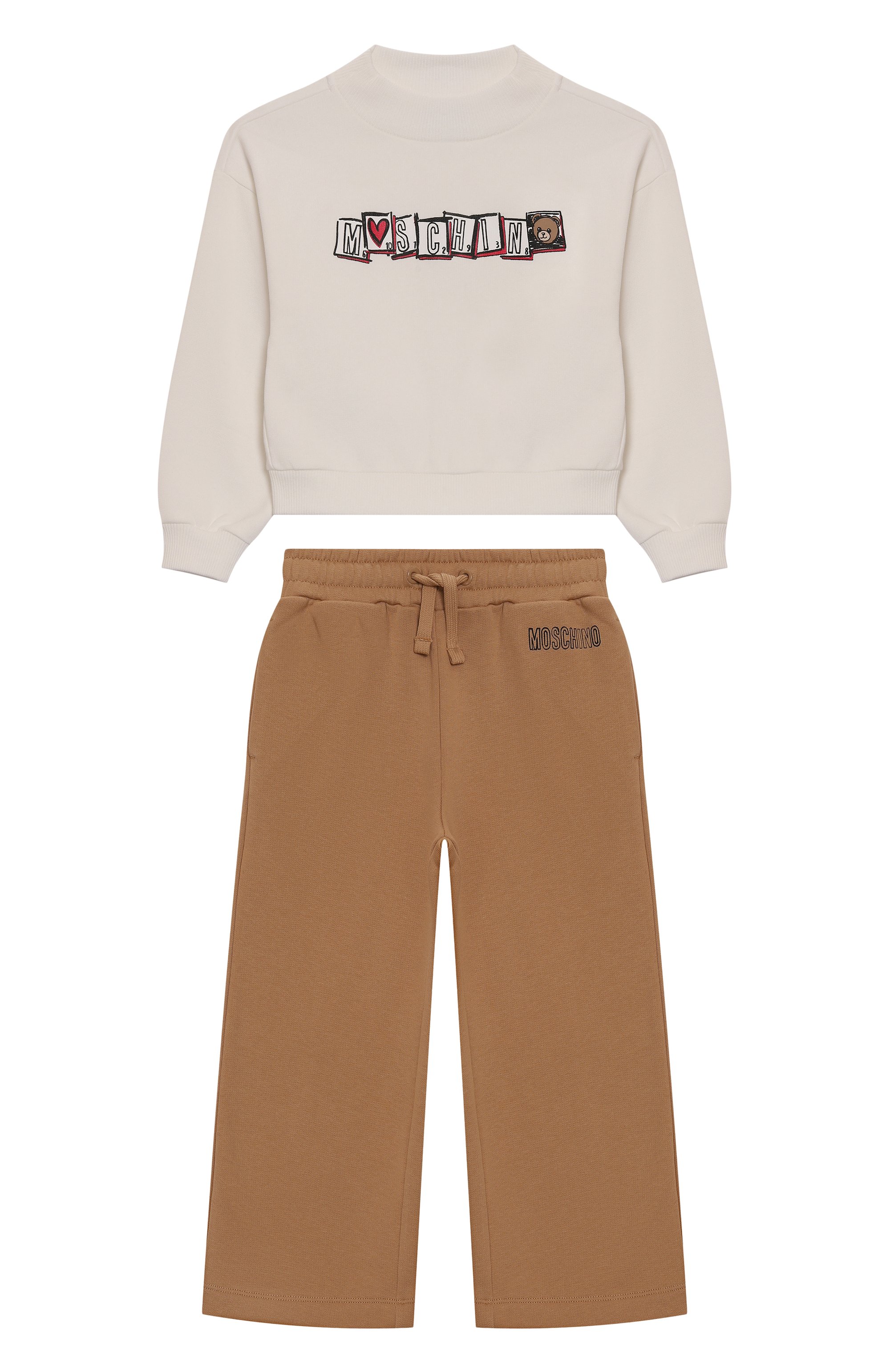 Комплект из свитшота и брюк MOSCHINO, арт. HDK037/LCA58/10-14, фото 1