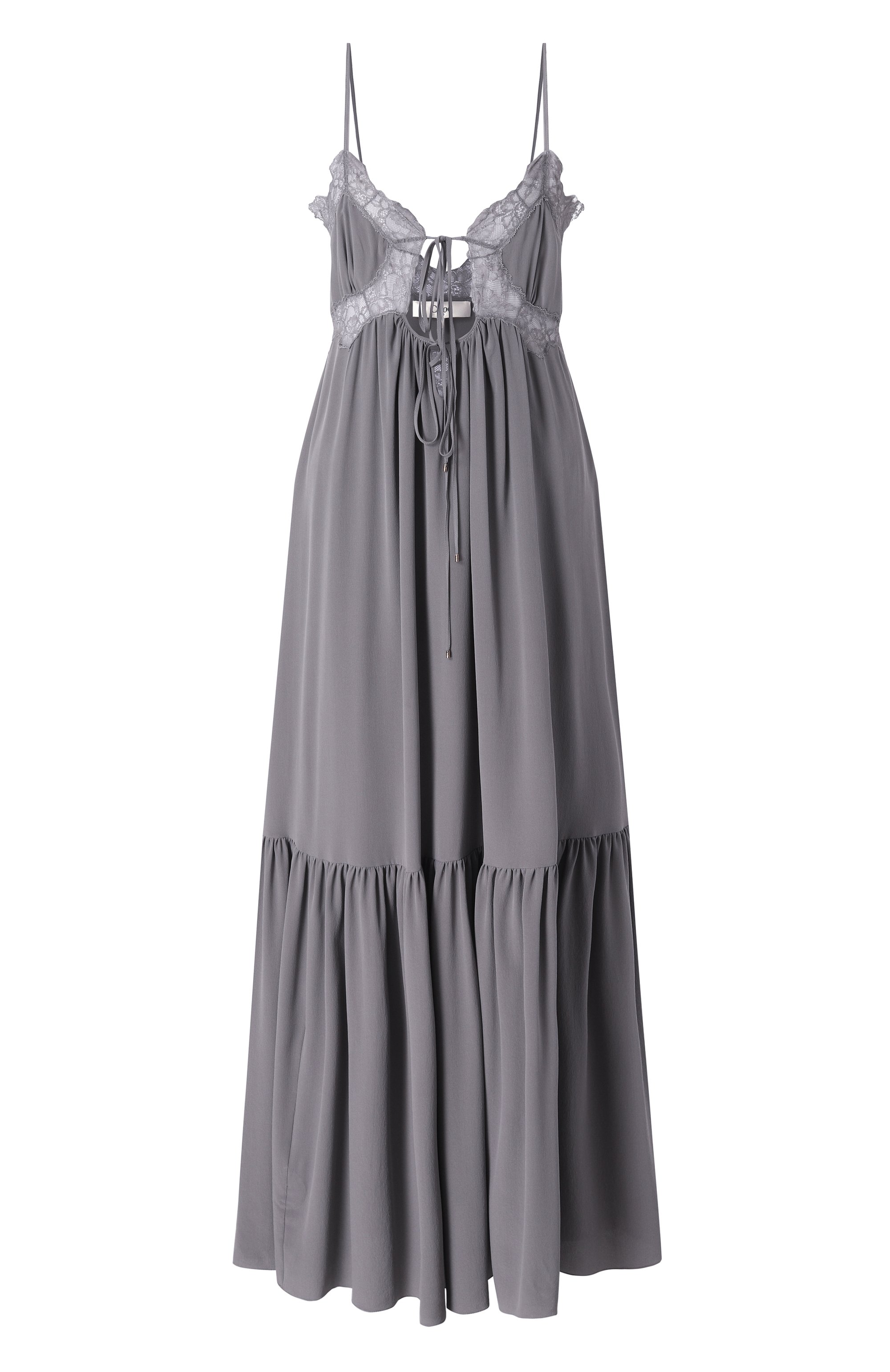 Шелковое платье CHLOÉ, арт. CHC25SR044125, фото 1