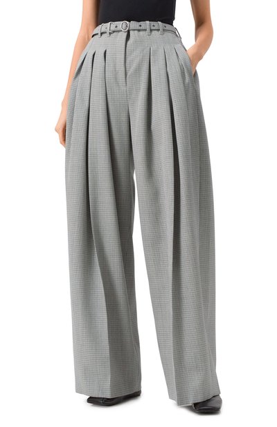 Шерстяные брюки JIL SANDER, арт. J02KA0273-J40177, фото 3