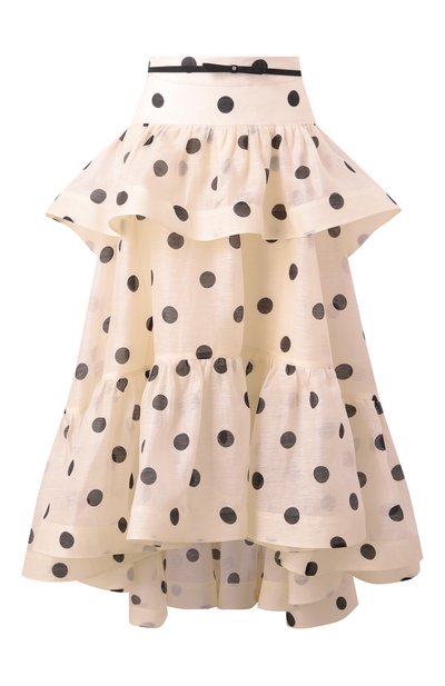 Женская юбка изо льна и шелка ZIMMERMANN, арт. 2367SR251