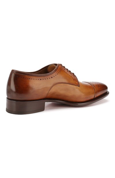 Кожаные дерби SANTONI, арт. MCLE16325MD5HBSDM45, фото 4