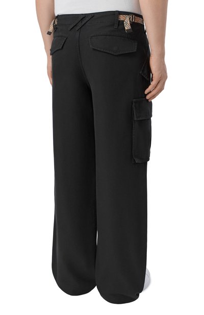 Хлопковые брюки-карго BURBERRY, арт. 8119204, фото 4