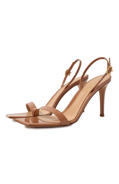 Кожаные босоножки ribbon GIANVITO ROSSI, арт. G32201.85RIC.VERPRAL, фото 1