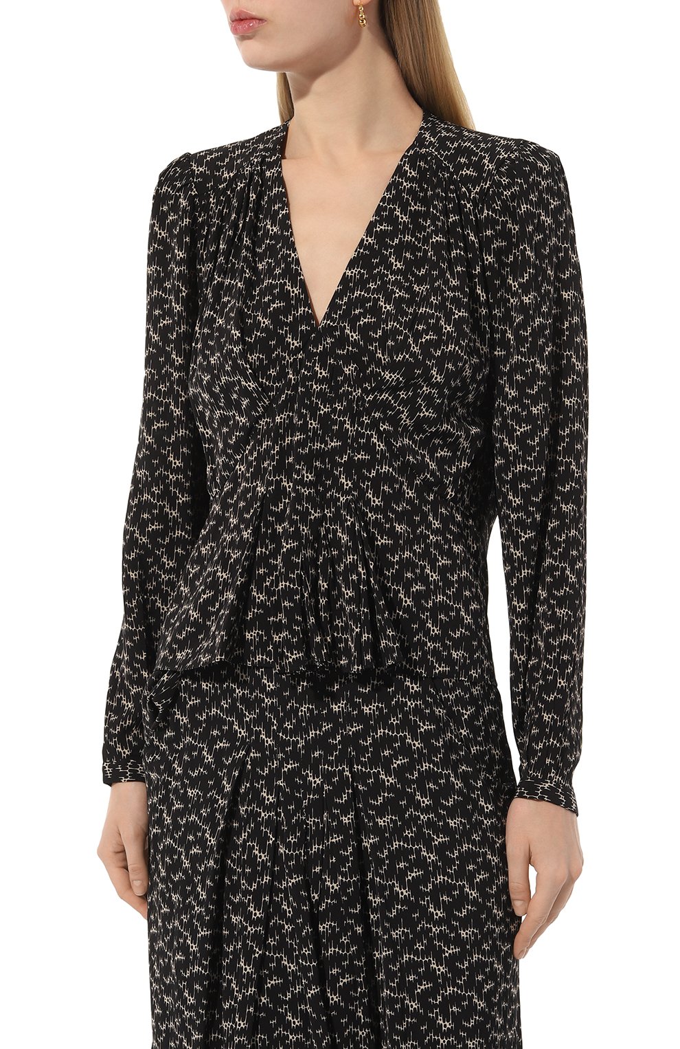 Блузка из вискозы ISABEL MARANT ETOILE, арт. 24PHT0221FA-B1J02E, фото 3