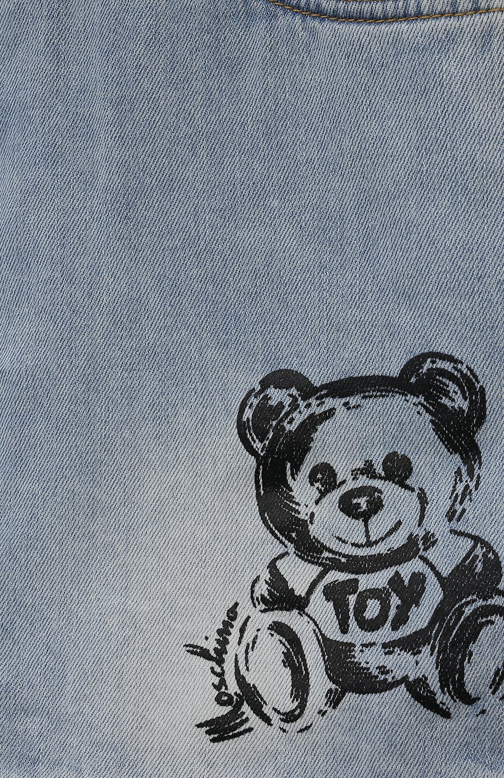 Джинсовая юбка-шорты MOSCHINO, арт. HDQ017/L0E25/4-8, фото 3