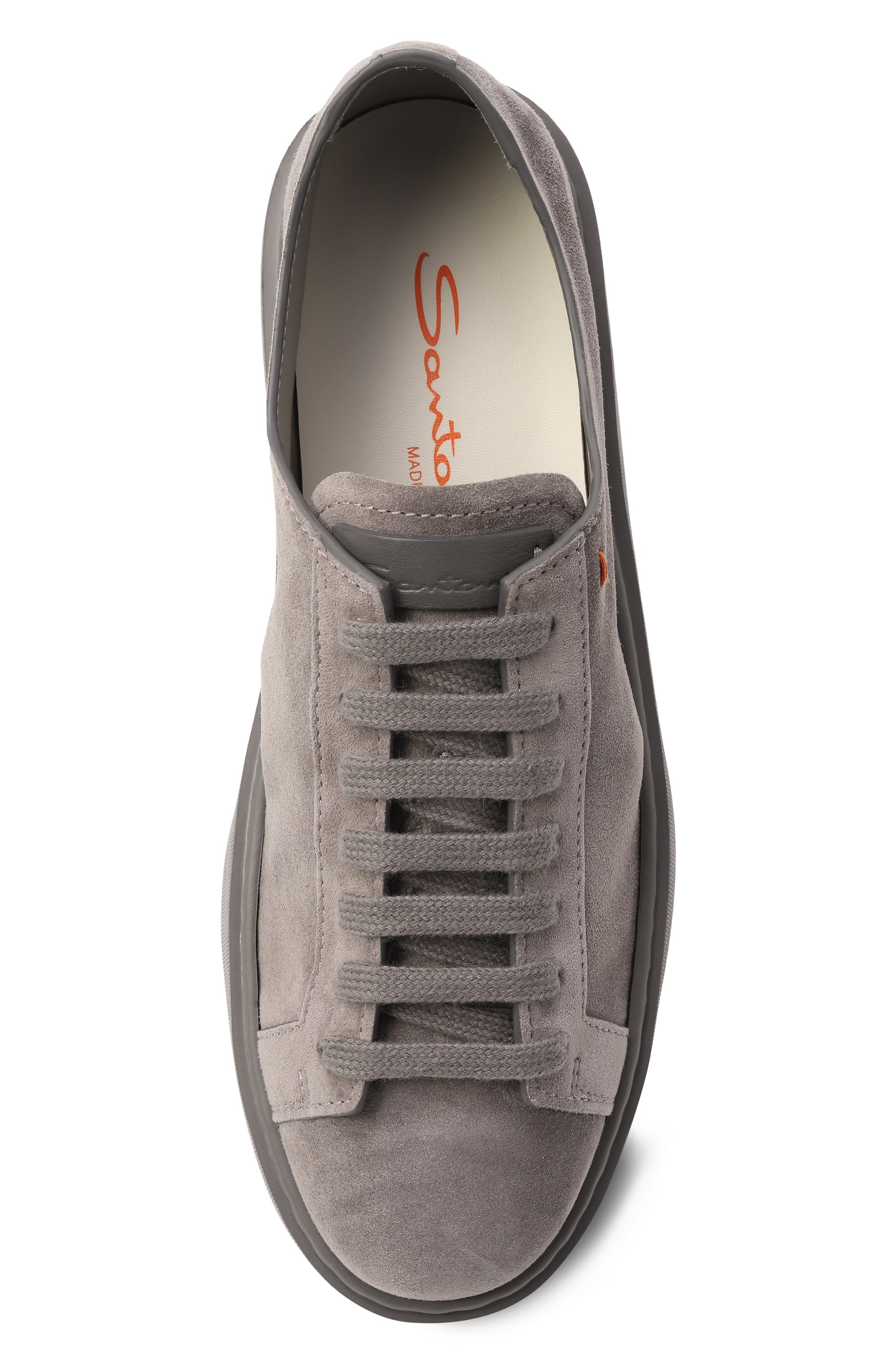 Замшевые кеды SANTONI, арт. WBCG61322PELCT0Y, фото 6