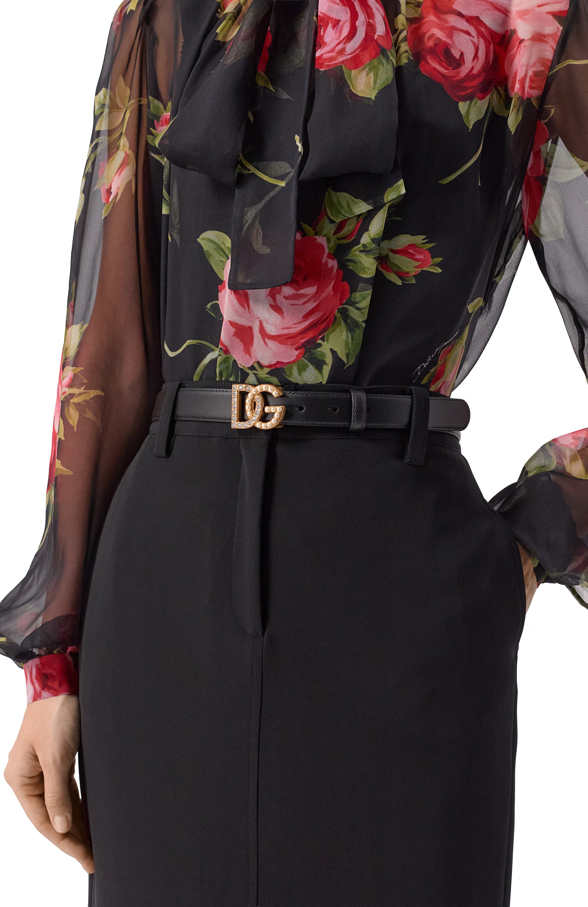 Кожаный ремень DOLCE & GABBANA, арт. BE1577/AQ339, фото 2