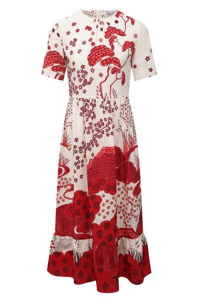 Женское шелковое платье REDVALENTINO, арт. VR3VA7M5/5M0