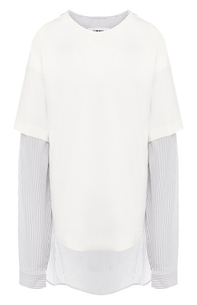 Женский хлопковый топ MM6, арт. S32GC0499/STJ265