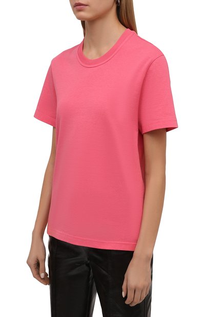 Хлопковая футболка BOTTEGA VENETA, арт. 649060/VF1U0, фото 3