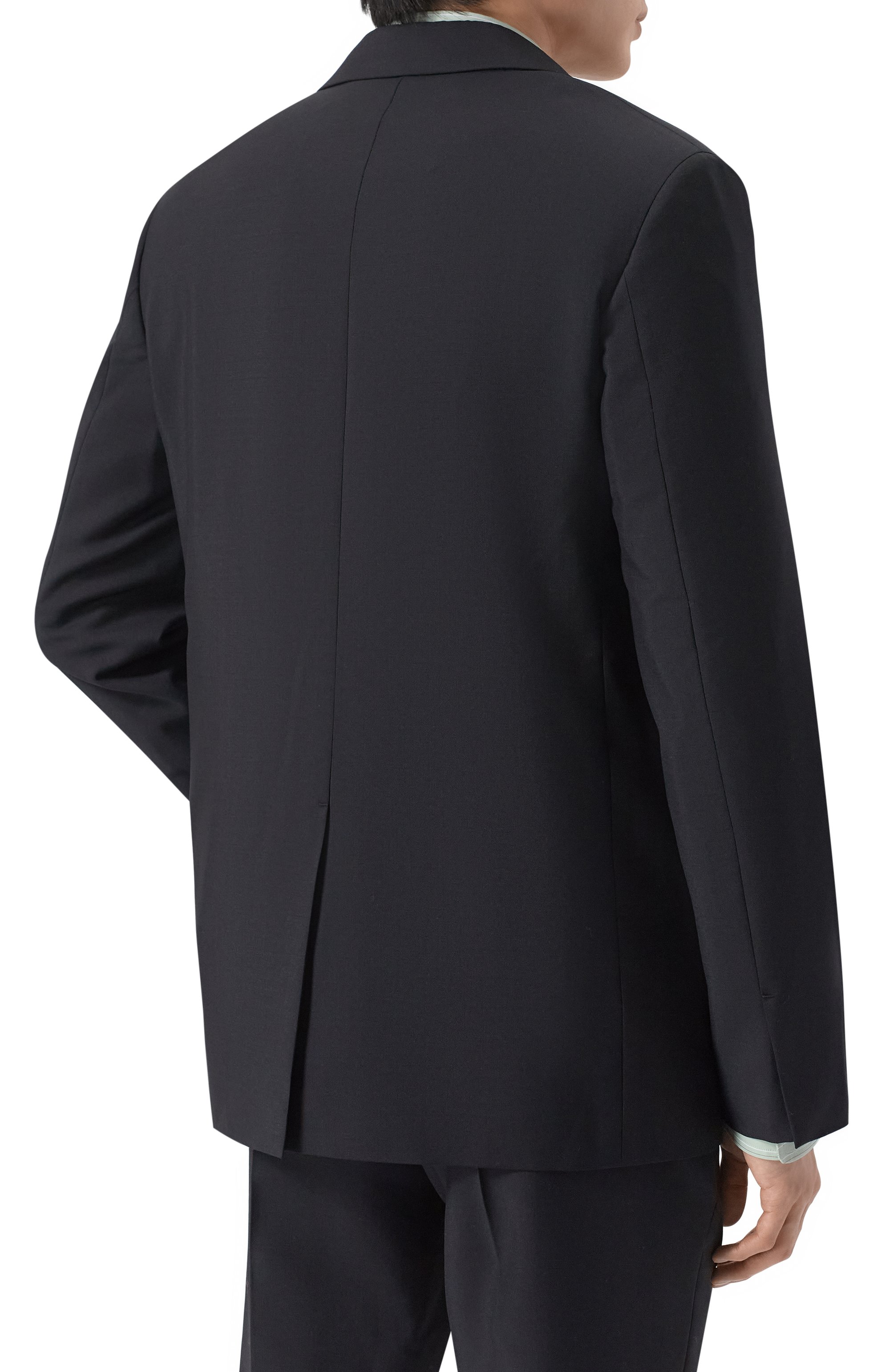 Шерстяной пиджак JIL SANDER черного цвета по цене 399000 руб., арт. J22BN0279/J41444, фото 4 Шерстяной пиджак JIL SANDER, арт. J22BN0279/J41444, фото 4