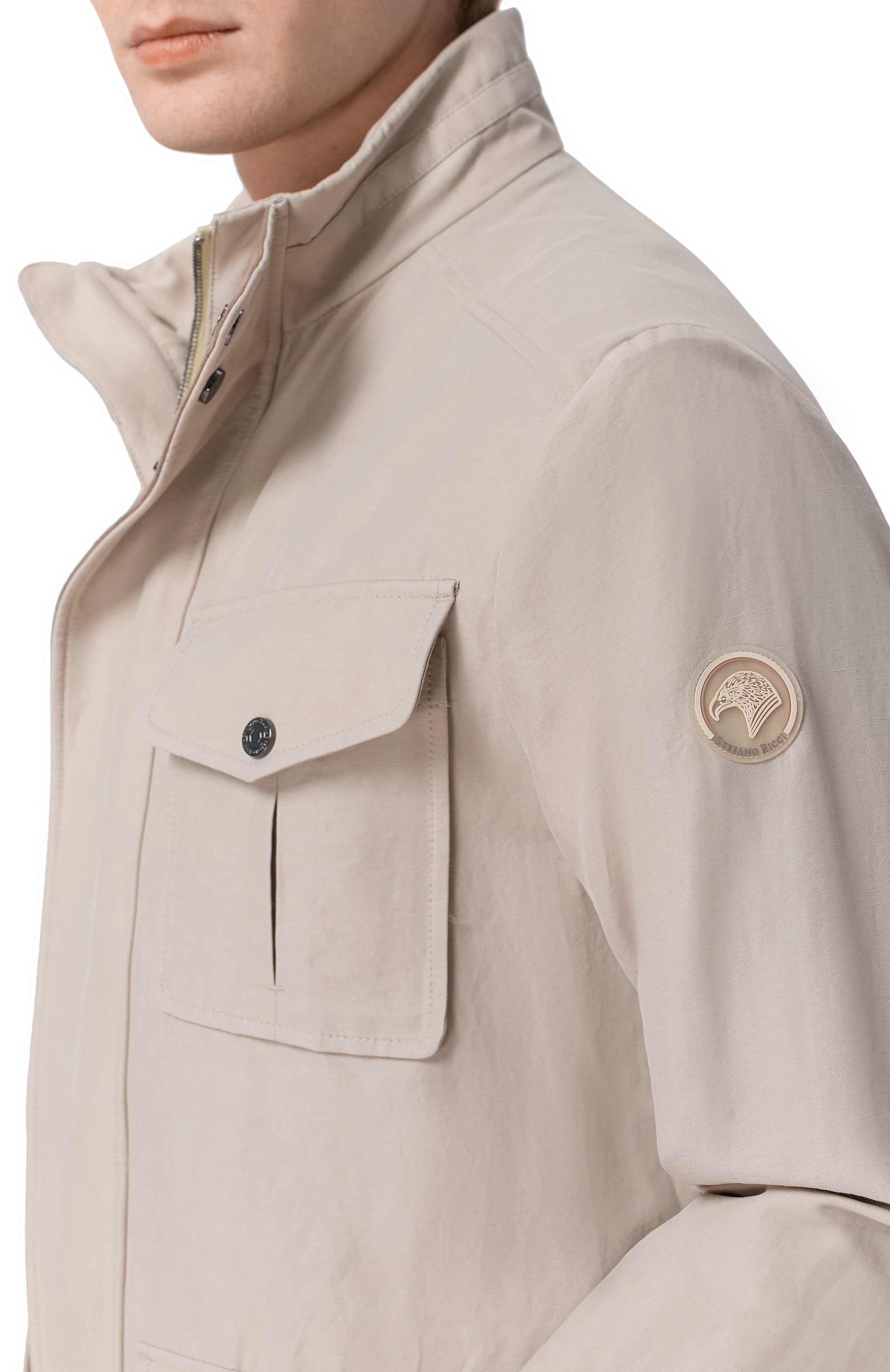 Куртка STEFANO RICCI светло-бежевого цвета по цене 488500 руб., арт. M6J6100012/LPCT1S, фото 5 Куртка STEFANO RICCI, арт. M6J6100012/LPCT1S, фото 5