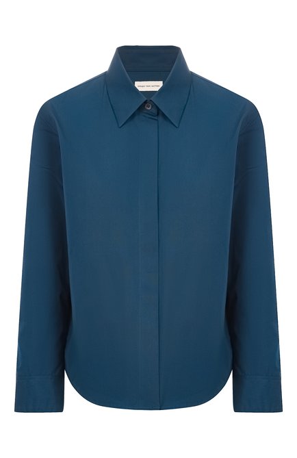 Женская хлопковая рубашка DRIES VAN NOTEN, арт. 252-010701-2240