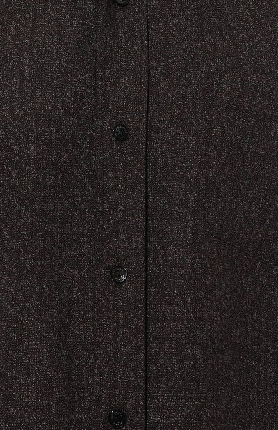 Рубашка из шерсти и вискозы AGNONA, арт. TD08U3E/UW014E, фото 5