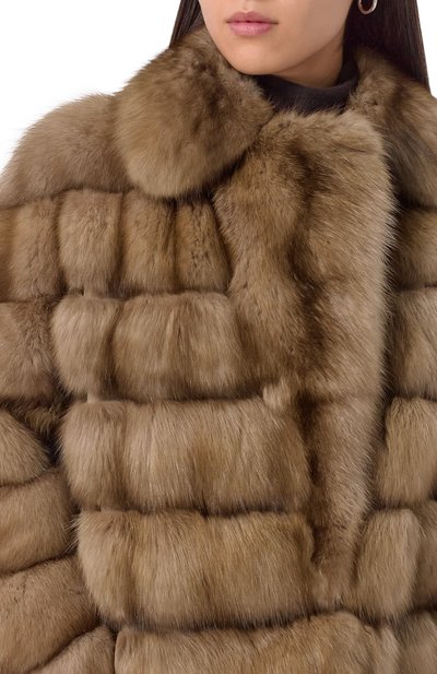 Шуба из соболя SIMONETTA RAVIZZA, арт. F05C0109Z1B/TS, фо�то 5